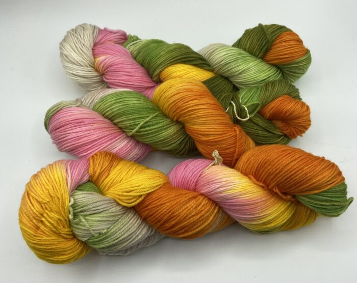 cadillac sock marigolds and mallow